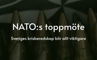NATO:s toppmöte - Sveriges krisberedskap blir allt viktigare