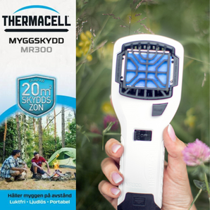 Testvinnande portabelt myggskydd - Thermacell MR300 - NEW YEAR DEAL