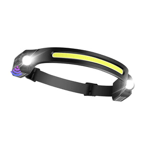 Kraftfull & uppladdningsbar pannlampa 650lm