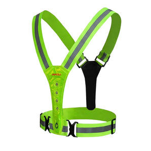 Reflexväst med LED-ljus